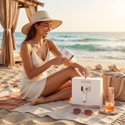 Ice-Cooling IPL Hair Removal